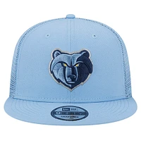 Casquette snapback 9FIFTY Meshback Memphis Grizzlies bleue New Era pour homme