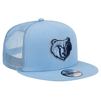 Casquette snapback 9FIFTY Meshback Memphis Grizzlies bleue New Era pour homme