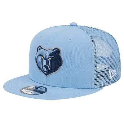 Casquette snapback 9FIFTY Meshback Memphis Grizzlies bleue New Era pour homme