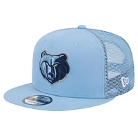 Casquette snapback 9FIFTY Meshback Memphis Grizzlies bleue New Era pour homme