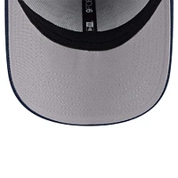 Men's New Era Heather Gray/Navy Memphis Grizzlies Active Digi-Tech Two-Tone 9FORTY Adjustable Hat