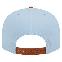 Men's New Era Light Blue/Brown Memphis Grizzlies 2-Tone Color Pack 9FIFTY Snapback Hat