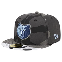 Casquette ajustée 59FIFTY camouflage Memphis Grizzlies New Era pour hommes