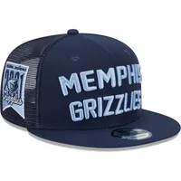 Men's New Era Navy/Light Blue Memphis Grizzlies Official Team