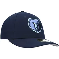 Casquette ajustée 59FIFTY Low Profile Memphis Grizzlies Team New Era pour homme, bleu marine