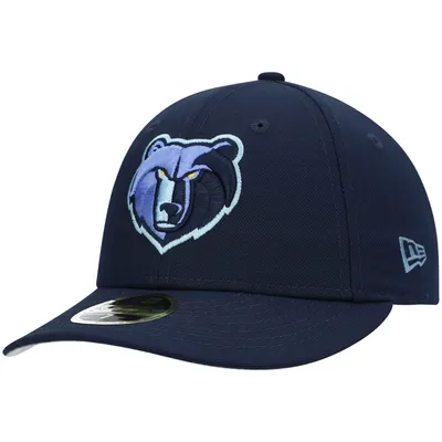 Casquette ajustée 59FIFTY Low Profile Memphis Grizzlies Team New Era pour homme, bleu marine