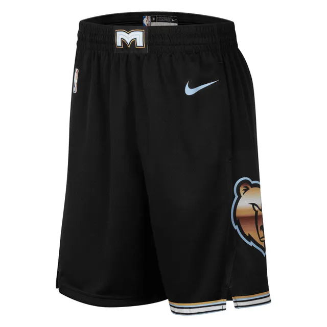 Men's Black Memphis Grizzlies 2020/21 City Edition Swingman Shorts