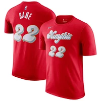 Men's Nike Desmond Bane Red Memphis Grizzlies 2024/25 City Edition Name & Number T-Shirt