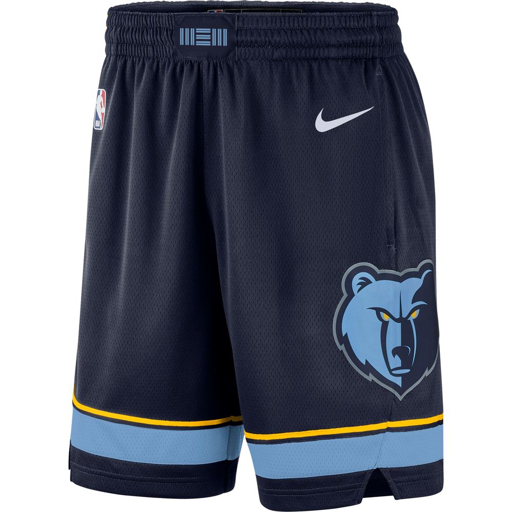 Men's Nike Navy 2019/20 Memphis Grizzlies Icon Edition Swingman Shorts