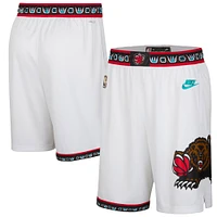 Short Nike Swingman blanc Memphis Grizzlies 2024/25 Classic Edition pour homme