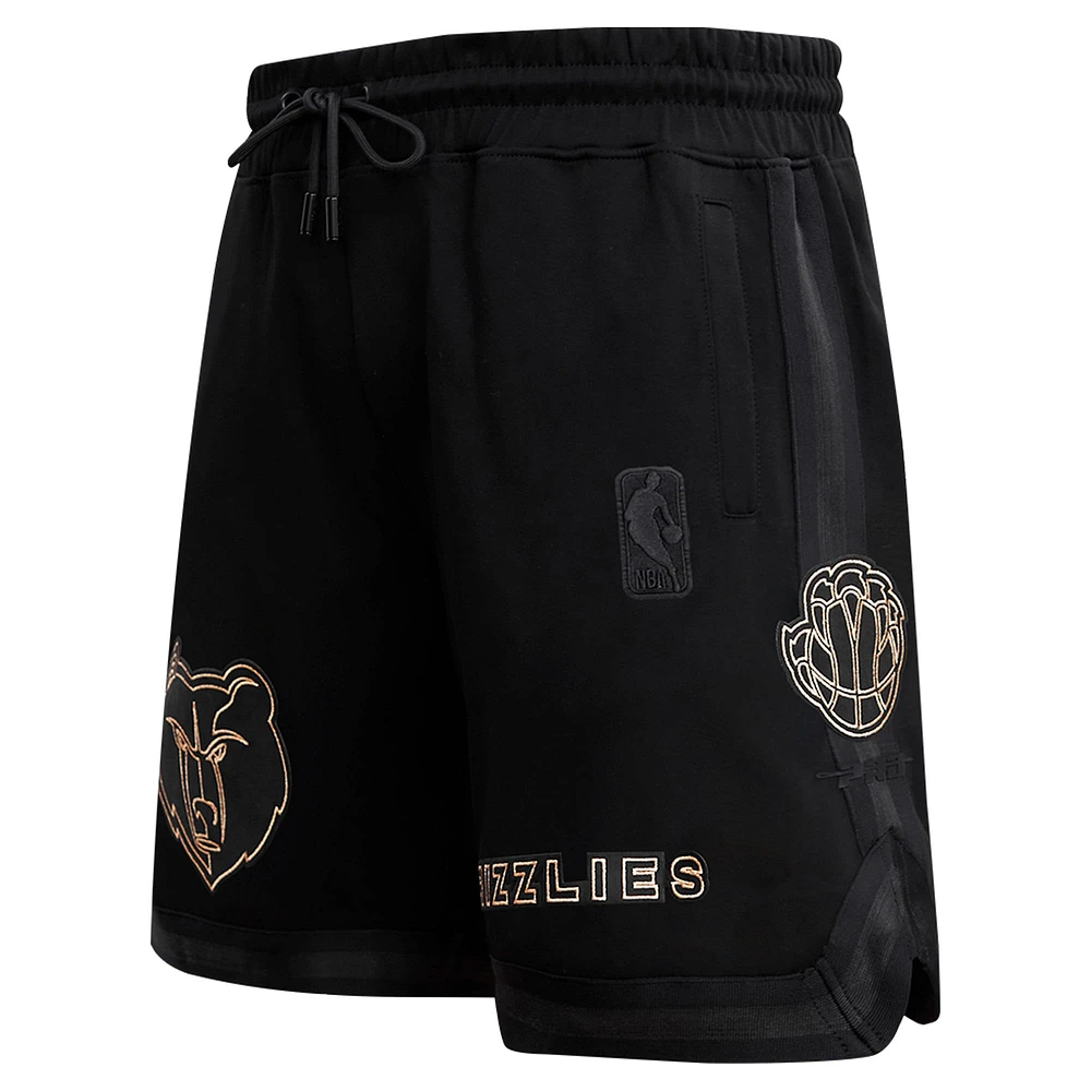 Men's Pro Standard Black Memphis Grizzlies Shorts