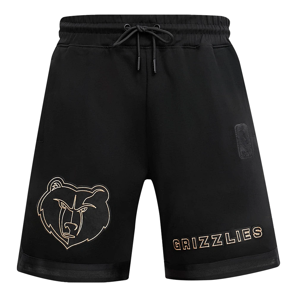 Men's Pro Standard Black Memphis Grizzlies Shorts