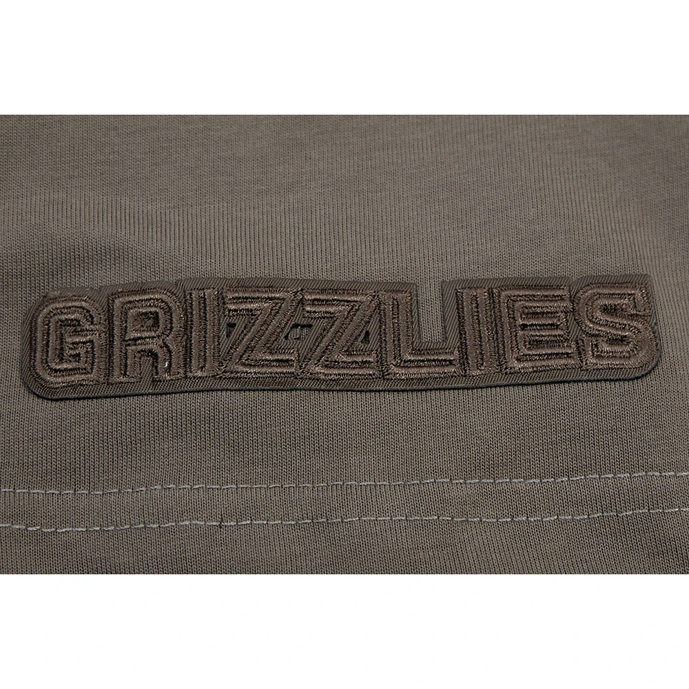 Sweat à capuche manches courtes Pro Standard Memphis Grizzlies marron pour homme