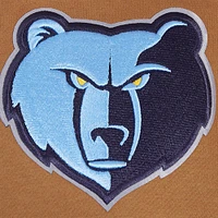 Men's Pro Standard Brown Memphis Grizzlies Paint the City Drop Shoulder Pullover Hoodie