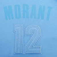 Men's Pro Standard Ja Morant Light Blue Memphis Grizzlies Triple Tonal Player Pullover Hoodie