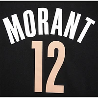 Sweat à capuche Pro Standard Ja Morant noir Memphis Grizzlies 2023/24 City Edition avec nom et numéro pour hommes