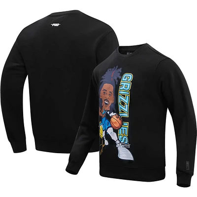 Men's Pro Standard Ja Morant Black Memphis Grizzlies Avatar Pullover Sweatshirt