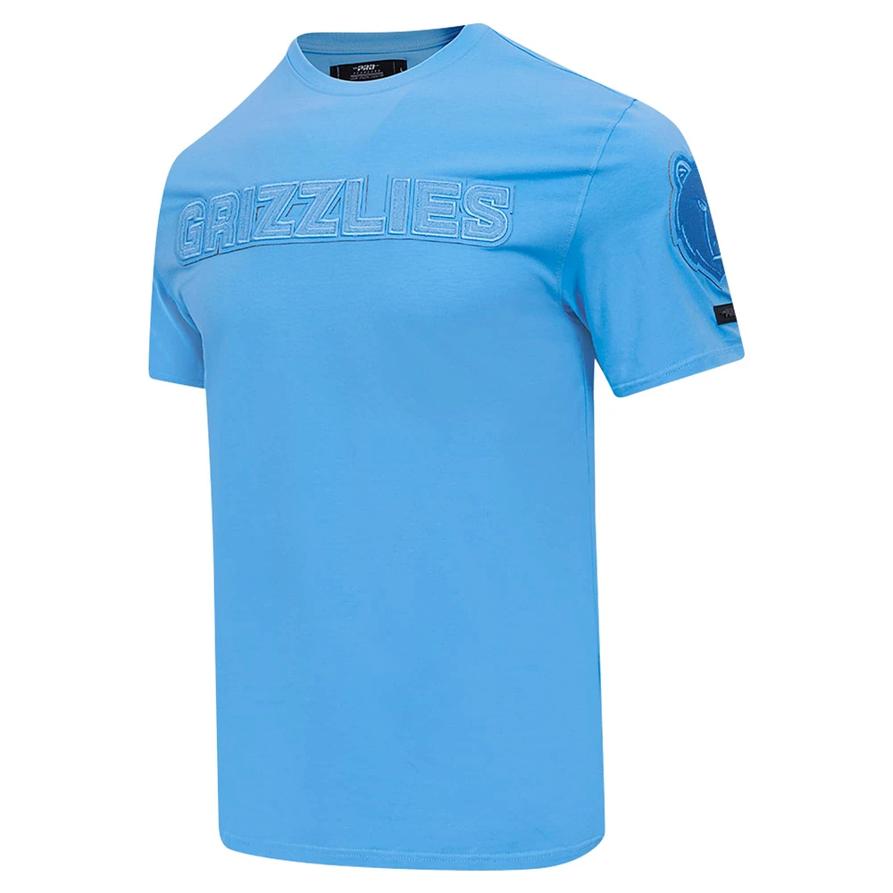 T-shirt de joueur triple ton sur Pro Standard Ja Morant pour hommes, bleu clair Memphis Grizzlies