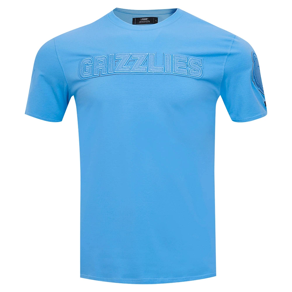 T-shirt de joueur triple ton sur Pro Standard Ja Morant pour hommes, bleu clair Memphis Grizzlies