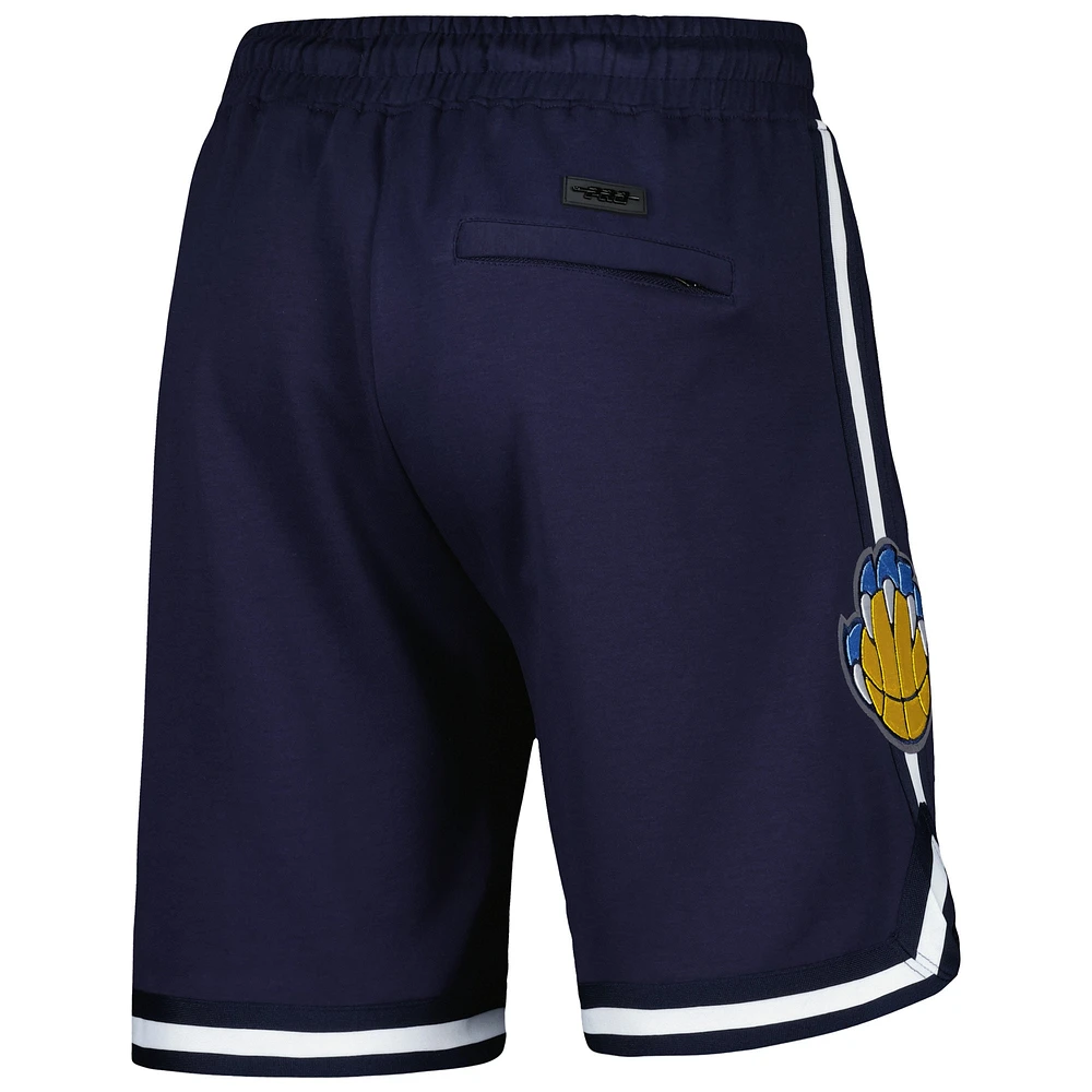 Short Pro Standard Ja Morant pour hommes, bleu marine, Memphis Grizzlies, nom et numéro du joueur