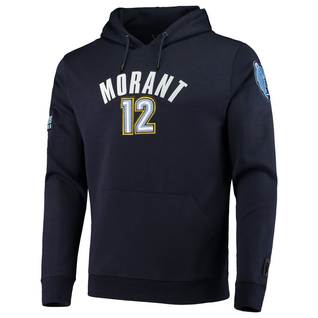 Men's Fanatics Branded Ja Morant Navy Memphis Grizzlies Team Playmaker Name  & Number T-Shirt