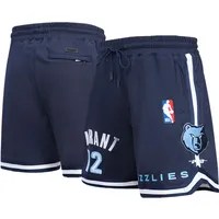 Short réplique de joueur Pro Standard Ja Morant bleu marine pour homme des Memphis Grizzlies