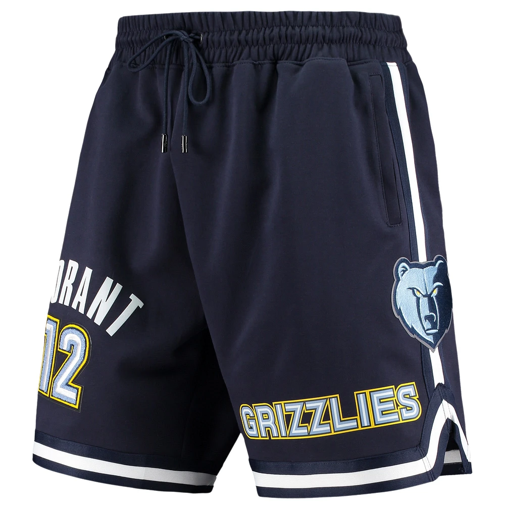 Men's Pro Standard Ja Morant Navy Memphis Grizzlies Team Player Shorts