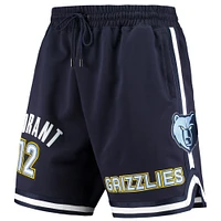 Men's Pro Standard Ja Morant Navy Memphis Grizzlies Team Player Shorts