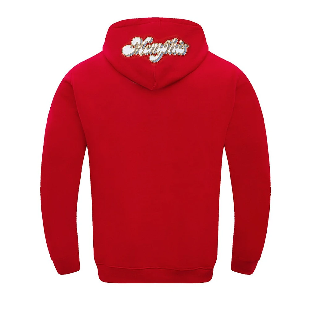 Men's Pro Standard Red Memphis Grizzlies 2024/25 City Edition Pullover Hoodie