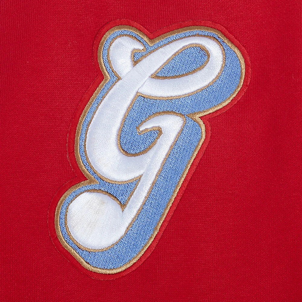 Men's Pro Standard Red Memphis Grizzlies 2024/25 City Edition Pullover Hoodie