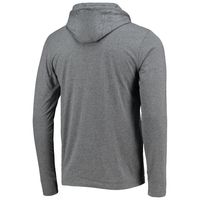 Men's Sportiqe Heathered Gray Memphis Grizzlies Practice Shoot Around Rowan Tri-Blend Pullover Hoodie