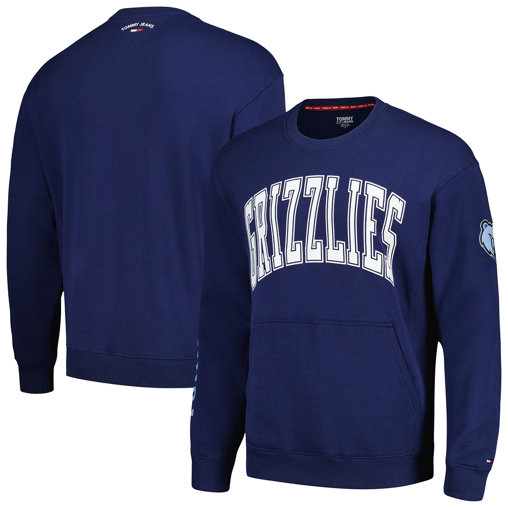 Sweat-shirt Tommy Jeans bleu marine Memphis Grizzlies Henry pour hommes