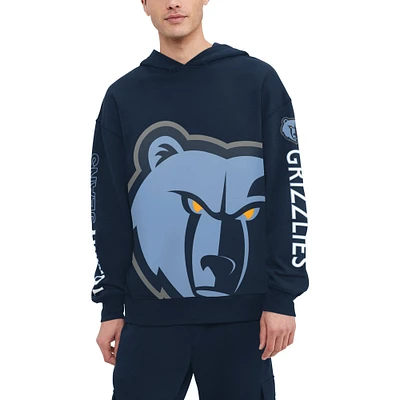 Men's Tommy Jeans Navy Memphis Grizzlies Kenny Pullover Hoodie