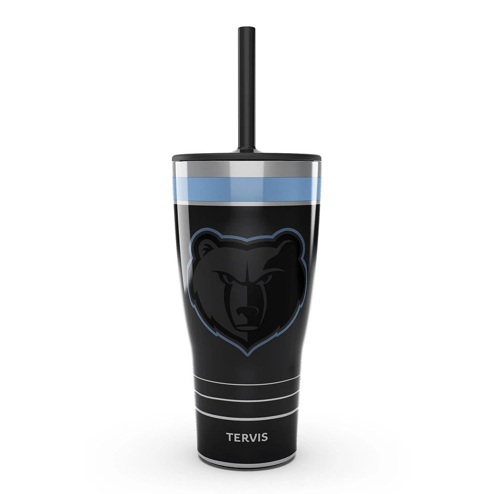 Tervis Memphis Grizzlies 30oz. Gobelet de jeu de nuit avec paille