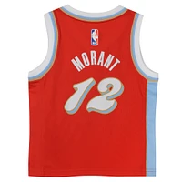 Maillot de joueur Nike Ja Morant rouge Memphis Grizzlies 2024/25 Swingman pour tout-petit - Édition City