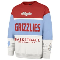 Unisex '47 Light Blue Memphis Grizzlies 2024/25 City Edition On Five Maximalist Pullover Sweatshirt