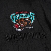 Unisex Mitchell & Ness  Black Memphis Grizzlies Hardwood Classics Team OG 3.0 Anorak Half-Zip Windbreaker Jacket