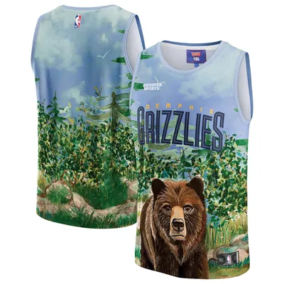 Maillot unisexe NBA & KidSuper Studios by Fanatics Teal Memphis Grizzlies Hometown