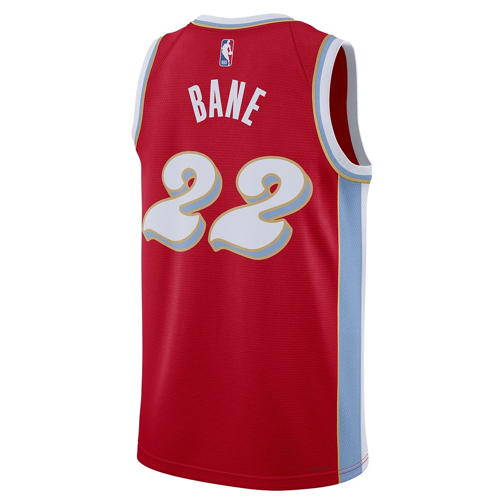 Maillot de joueur Nike Desmond Bane rouge Memphis Grizzlies 2024/25 Swingman - Édition City