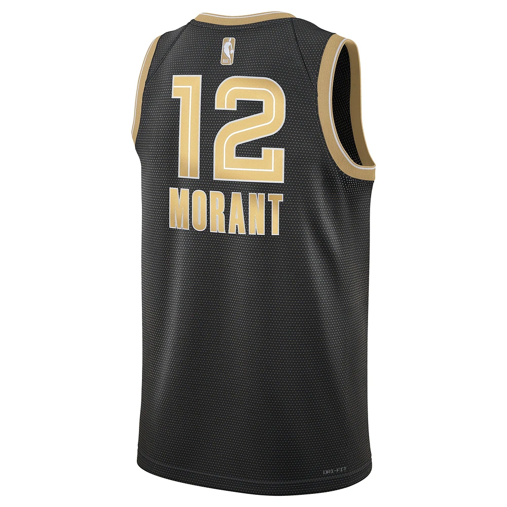 Unisex Nike Ja Morant Black Memphis Grizzlies  Select Series Swingman Jersey