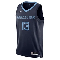 Maillot Nike unisexe Jaren Jackson Jr. Navy Memphis Grizzlies Swingman - Édition Icon