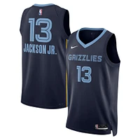 Unisex Nike Jaren Jackson Jr. Navy Memphis Grizzlies Swingman Jersey - Icon Edition