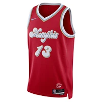 Maillot de joueur unisexe Nike Jaren Jackson Jr. Rouge Memphis Grizzlies 2024/25 Swingman - Édition City