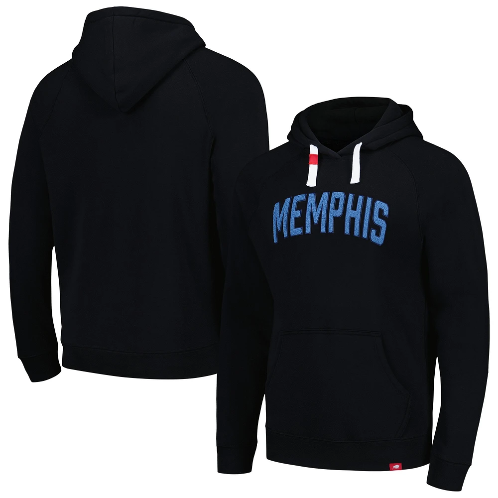 Sweat à capuche unisexe Sportiqe Memphis Grizzlies Chenille Olsen Tri-Blend noir