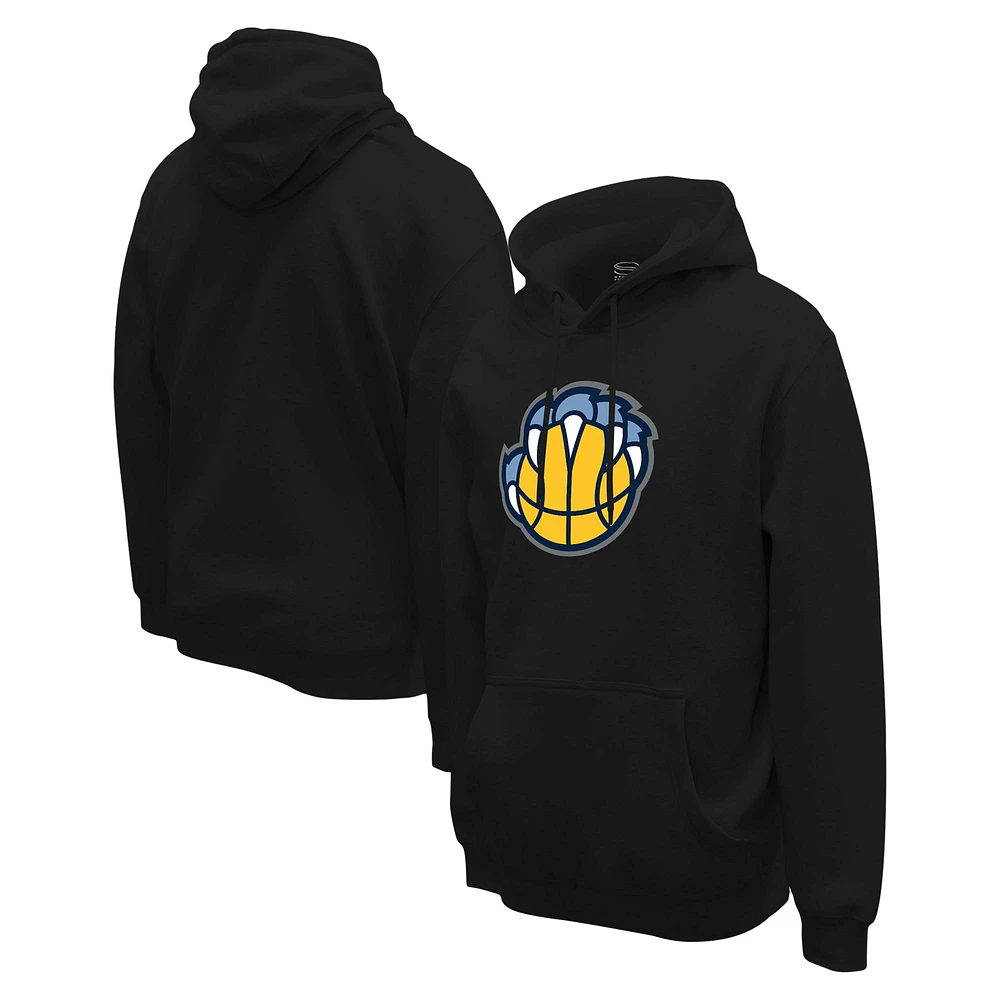 Unisex Stadium Essentials  Black Memphis Grizzlies Primary Logo Pullover Hoodie