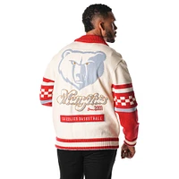 Unisex The Wild Collective Cream Memphis Grizzlies 2024/25 City Edition Full-Button Cardigan Sweater