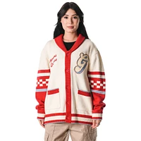 Unisex The Wild Collective Cream Memphis Grizzlies 2024/25 City Edition Full-Button Cardigan Sweater