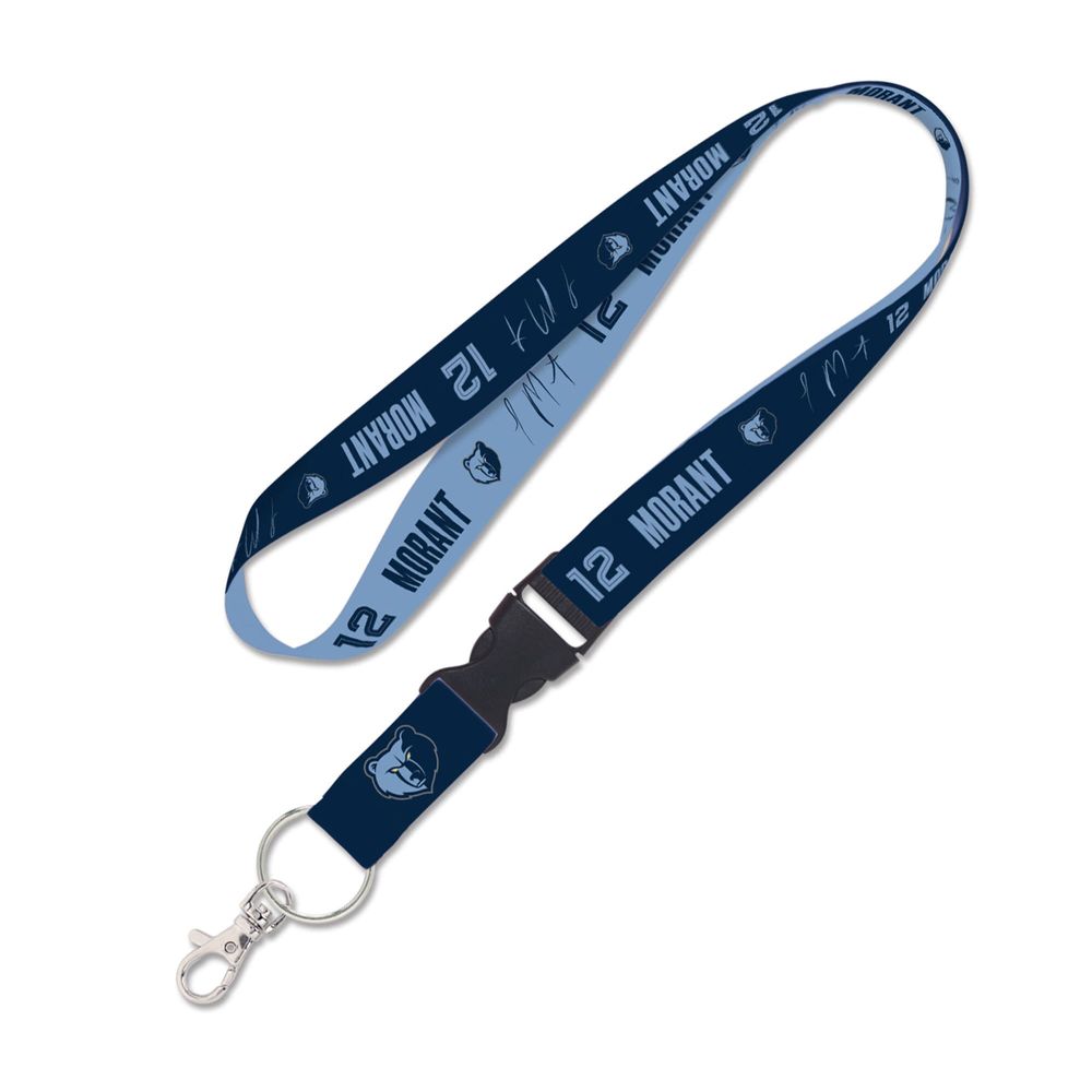 WinCraft Ja Morant Memphis Grizzlies Buckle Player - Lanyard