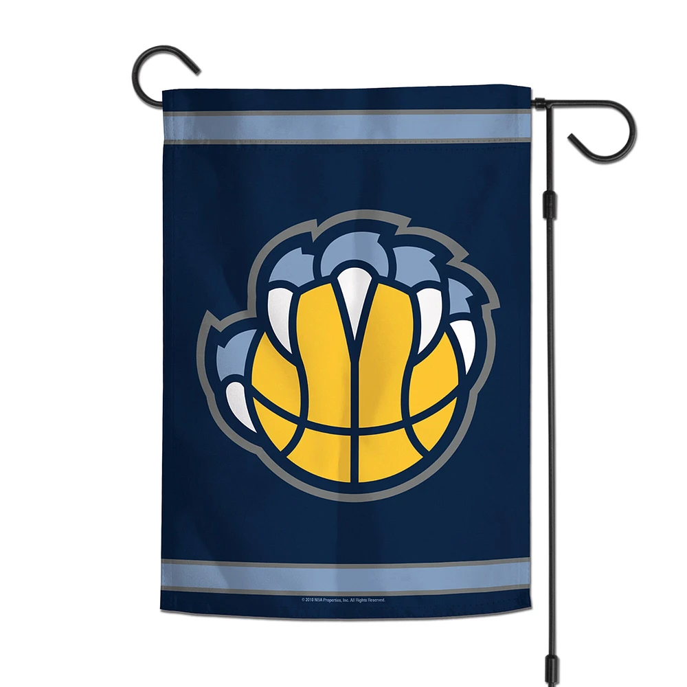 Drapeau de jardin WinCraft Memphis Grizzlies 12'' x 18'' Favorite Team