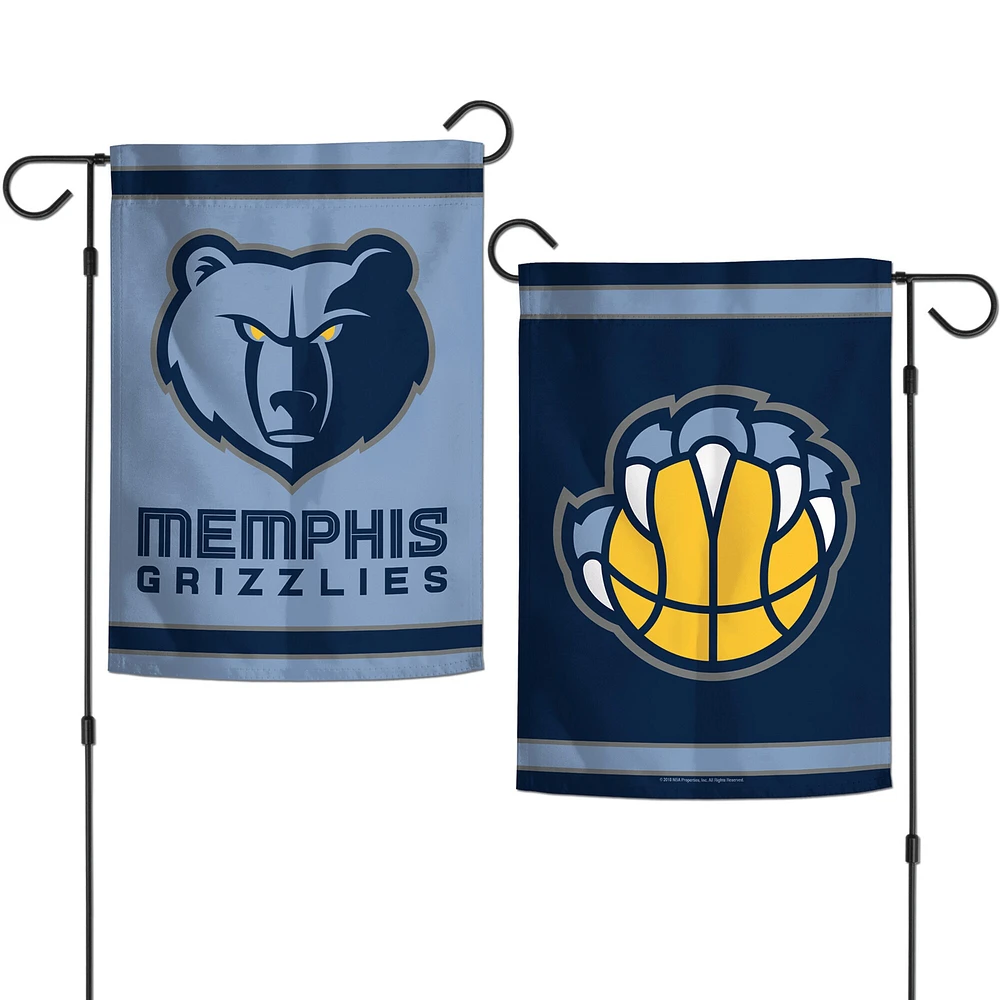 Drapeau de jardin WinCraft Memphis Grizzlies 12'' x 18'' Favorite Team